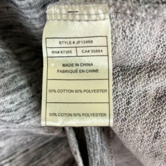 Jack BB Dakota Cardigan Women’s Heather Gray Wrap Sweater Asymmetrical L - Picture 10 of 10